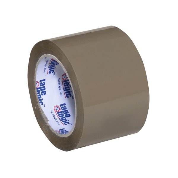 Tape Logic 3'' x 55 yds. Tan Tape Logic No 350 Industrial Tape, 6PK T905350T6PK - main